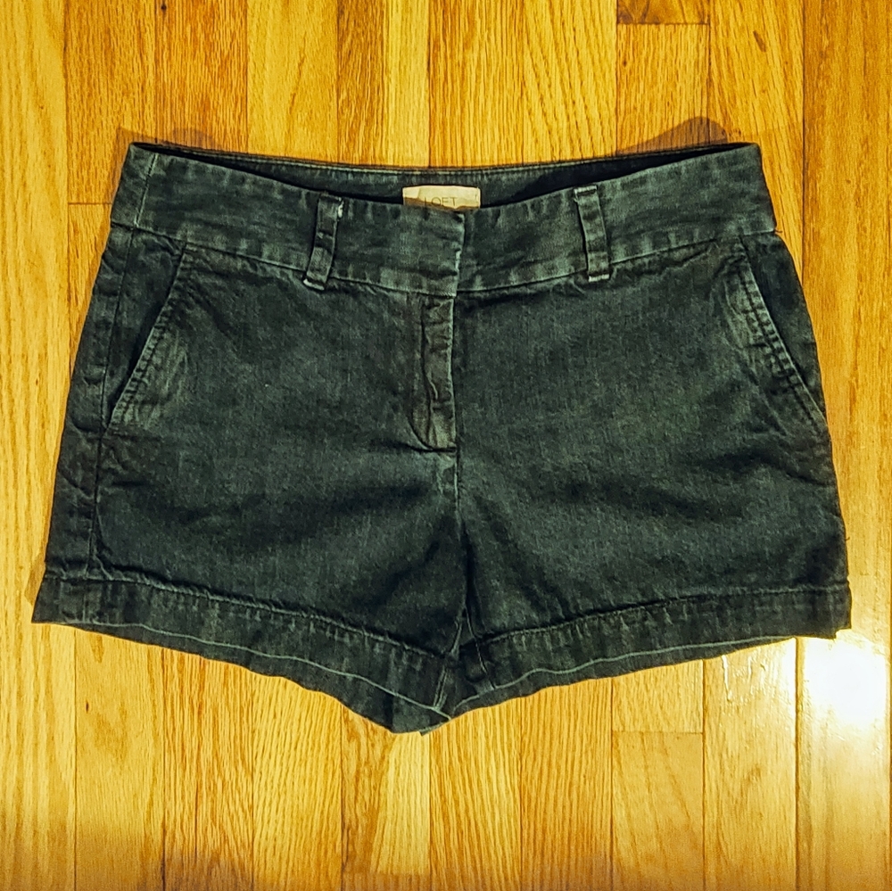 LOFT Outlet Dark Blue Jean shorts Size 2